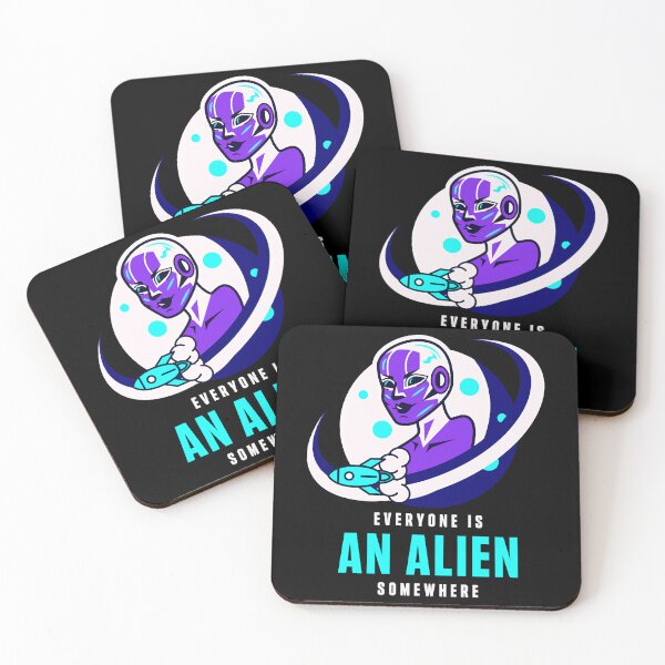 Item preview, Everyone Is An Alien Somewhere             designed and sold by TVShirtShopll.