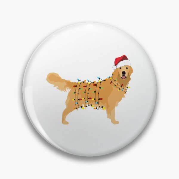 Item preview, Golden Retriever Holiday Christmas Light designed and sold by TVShirtShopll.