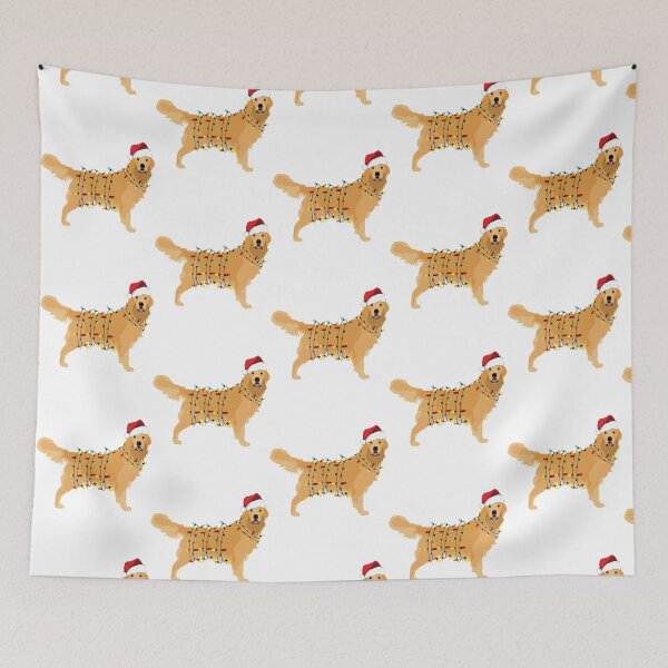Item preview, Golden Retriever Holiday Christmas Light designed and sold by TVShirtShopll.