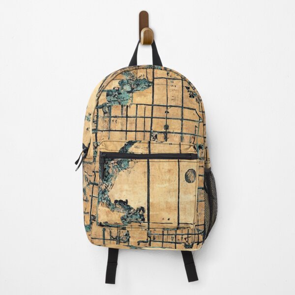 Item preview, Tulsa city map in Japanese print style designed and sold by PinkandSalty.