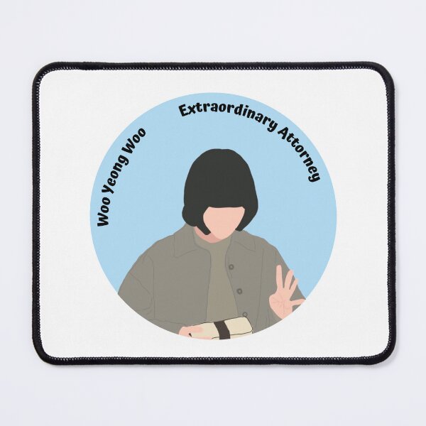 Item preview, Extraordinary attorney Woo Yong Woo countdown & blue background designed and sold by paintingtour.