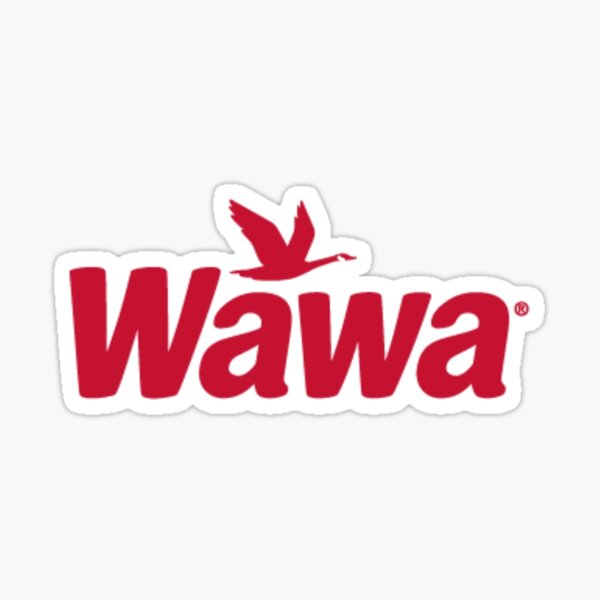 Wawa Logo Sticker