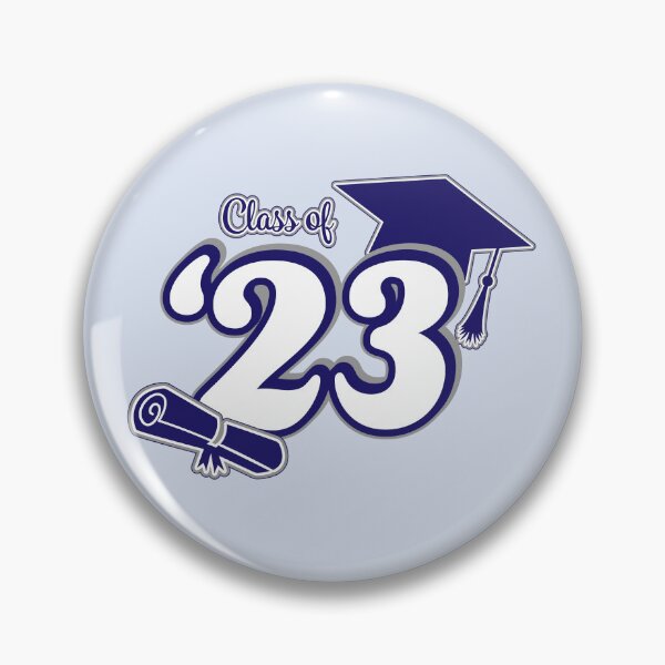 Item preview, Class of 2023 Graduation Design (Blue and Grey) designed and sold by SavsSparkleShop.