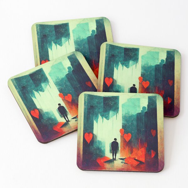 Item preview, Abstract Love designed and sold by BuraxisQuotes.