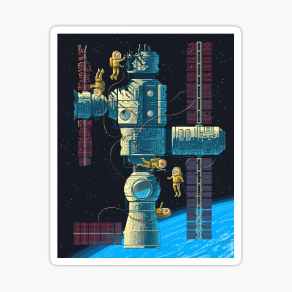 Scene #42: 'Micrometeorites' Sticker