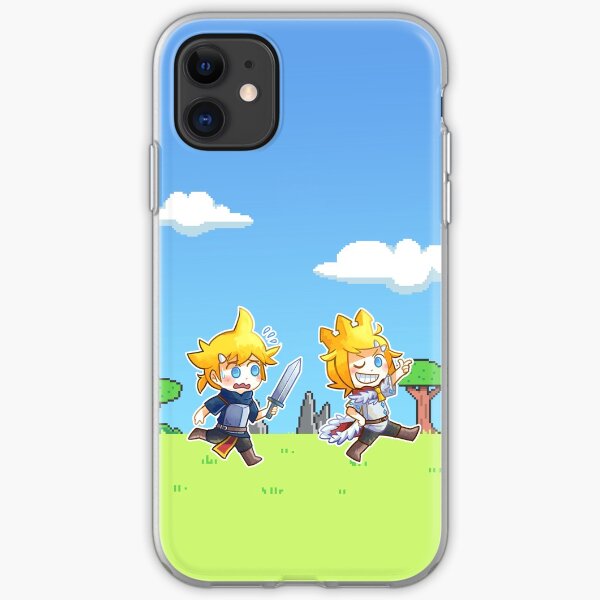 Kagamine twins - king and knight iPhone Soft Case