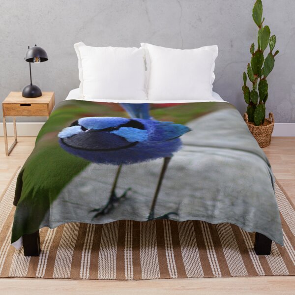 Item preview, Splendid Fairy-Wren or Blue Wren (Malurus splendens) designed and sold by Marilyn Harris.
