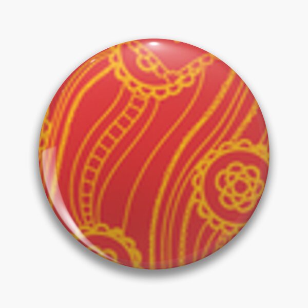 Item preview, Groovy Seventies Heart Flower Pattern designed and sold by Spaceshipsells.