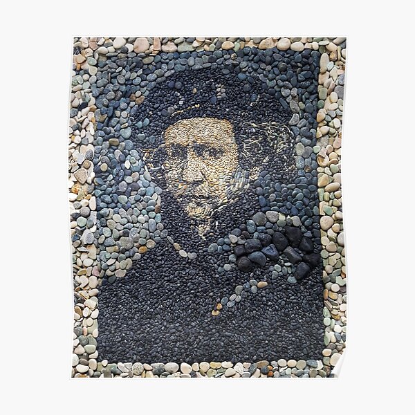 Pebble Rembrant Poster