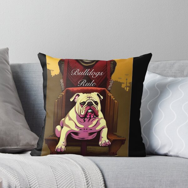 Item preview, Bulldog on his throne  designed and sold by Seanyah.