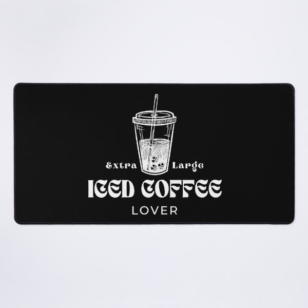 Extra Large Iced Coffee Lover Coffee Cup Typography Poster for Sale by  Retrospacetive Design