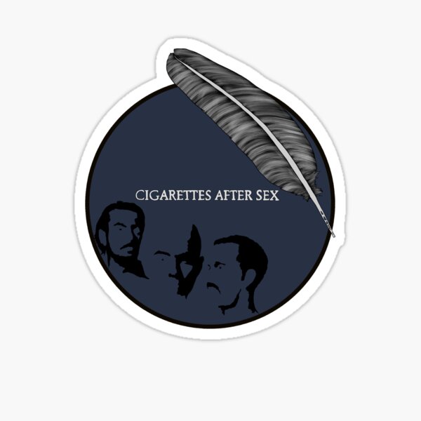 Cigarettes After Sex Band Art Sticker For Sale By Brosenberg11