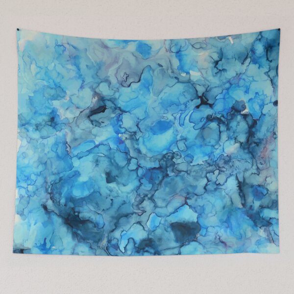 Item preview, Polar - Alcohol Ink Painting designed and sold by Elizabeth  Karlson.