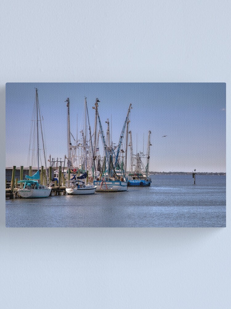 "Charleston, South Carolina Shem Creek Shrimp Boats Docked