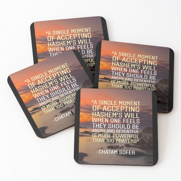 Item preview, A single moment of accepting Hashem's will when one feels they should be angry and resentful is more powerful than 100 prayers designed and sold by Stories To Inspire - Motivational Jewish Quotes.