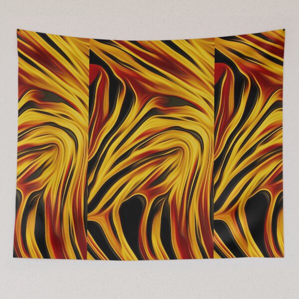 Item preview, Red and Gold Autumn Leaves designed and sold by fatenanwar.