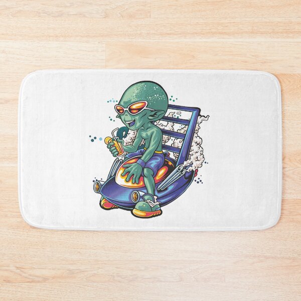 Item preview,  Alien On A Flying Saucer  designed and sold by Cehenies09.