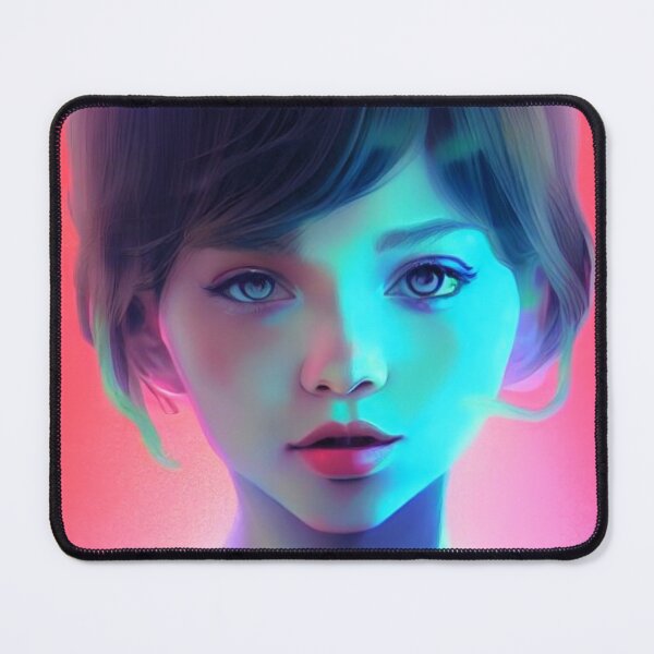 Item preview, Girl in Neon Lighting designed and sold by knurvs.