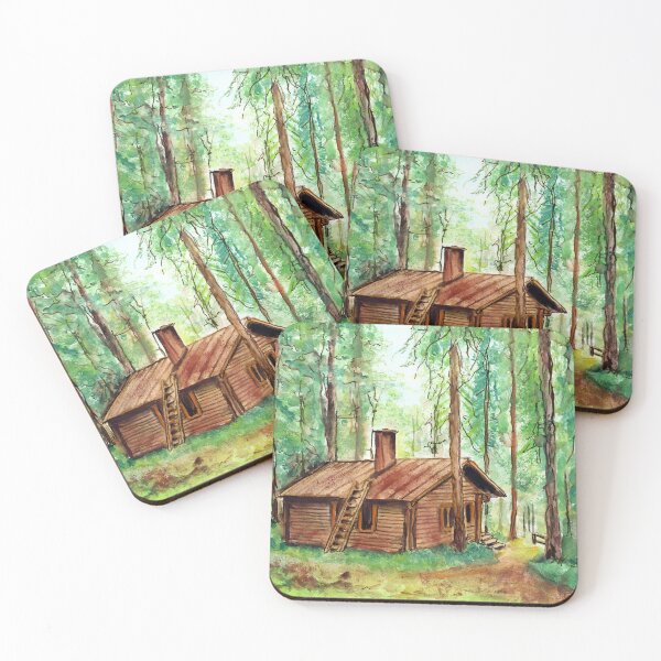Item preview, Cabin in the Woods designed and sold by creategoodluck.