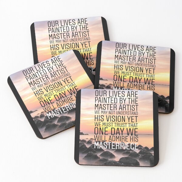 Item preview, Our lives are painted by the master artist we may not understand his vision yet we must trust that one day we will admire his masterpiece designed and sold by Stories To Inspire - Motivational Jewish Quotes.
