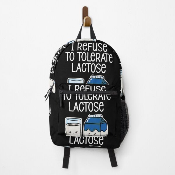Item preview, I Refuse To Tolerate Lactose Funny Avoid Dairy Products designed and sold by GravitiTees.