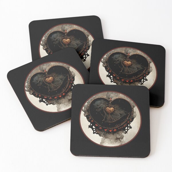 Item preview, Gothic Steampunk heart designed and sold by BuraxisQuotes.