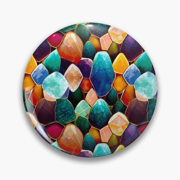 Item preview, Gemstone Rock Pattern designed and sold by Rain-Check.