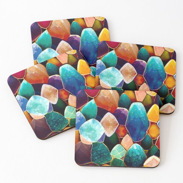 Item preview, Gemstone Rock Pattern designed and sold by Rain-Check.