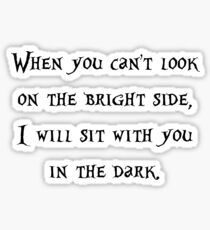 On the Bright Side Sticker