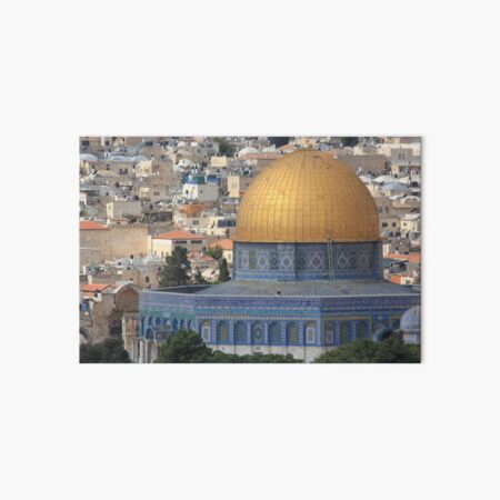 Israel Jerusalem Altstadt Historic Town Felsendom Dome of the Rock Galeriedruck