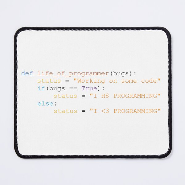 Item preview, Life of a Programmer designed and sold by lulubeux.