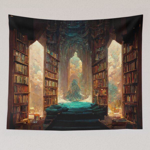 Artikelvorschau, Library Bedroom entworfen und verkauft von NeuroChroma.