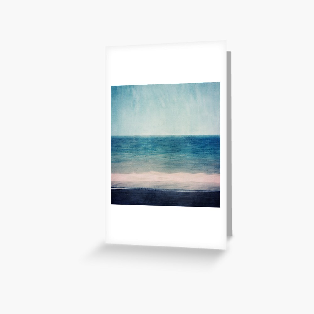 Absctract Seascape No 1 Greeting Card