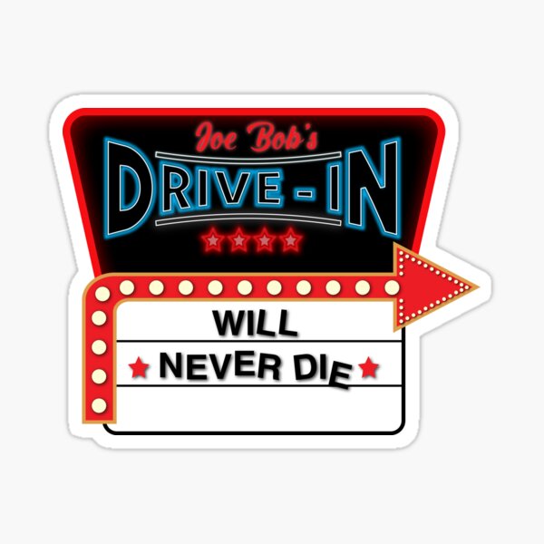 Drive In Movie Stickers for Sale, Free US Shipping