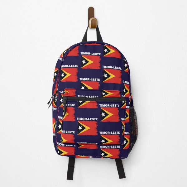 Item preview, Timor-Leste Flag National designed and sold by rafaeltto.