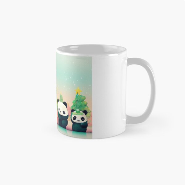 Item preview, Cute Pandas Christmas  - Created by Artificial Intelligence designed and sold by Created-by-AI.