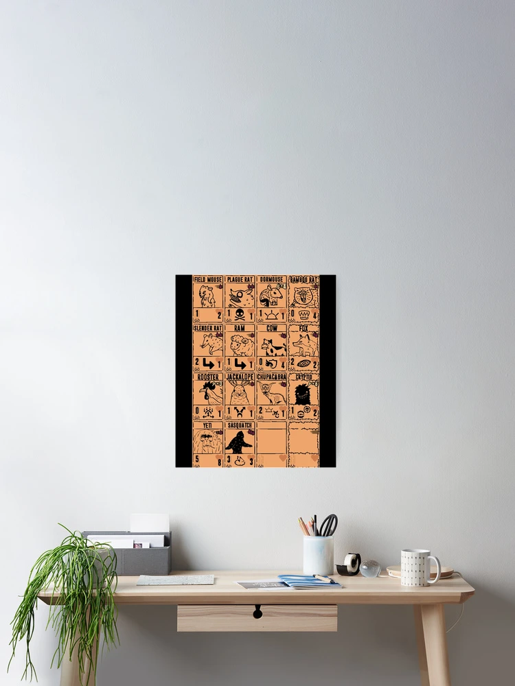Thumbnail 2 of 3, Poster, Inscryption designed and sold by JTonyStore.