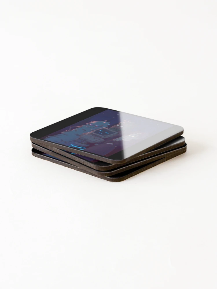 Thumbnail 4 of 5, Coasters (Set of 4), Inscryption designed and sold by JTonyStore.