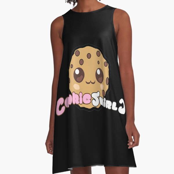 Official Cookieswirlc Merch A Line Dress By Cookieswirlc Redbubble - cookie swirl c t shirt roblox