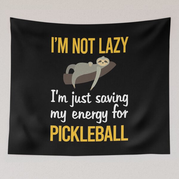 Item preview, Saving Energy Pickleball designed and sold by Dividestore.