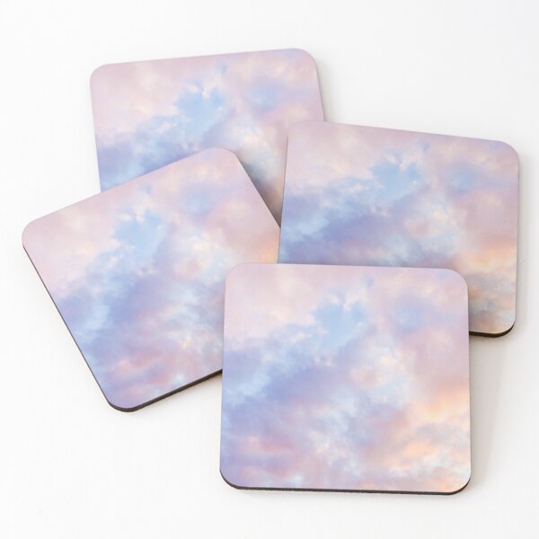 Pink sky Coasters (Set of 4)