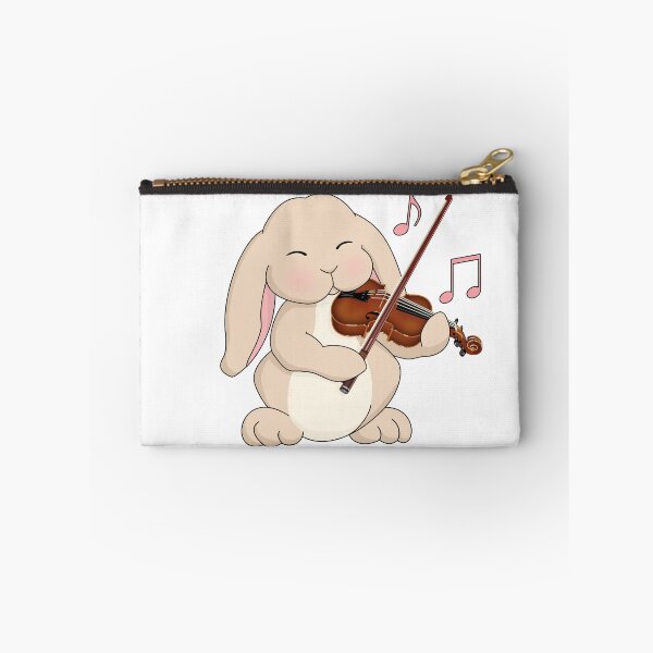Item preview, Cute Rabbit Playing Violin designed and sold by Jazznote.