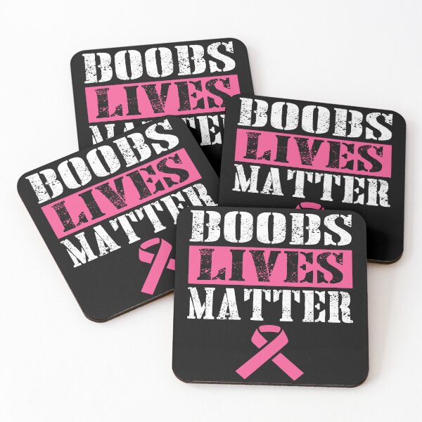 Item preview, Boobs lives matter designed and sold by Blue Line Hub.