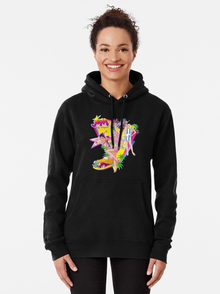 Jem and the holograms Fitted Pullover Hoodie for Sale by Nibbless507 Redbubble