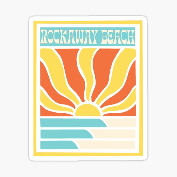 Aperçu de l'œuvre Lever de soleil sur la plage de Rockaway créée et vendue par emilybridget.