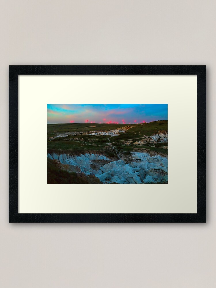 Alternate view of Paint Mines Interpretive Park Framed Art Print