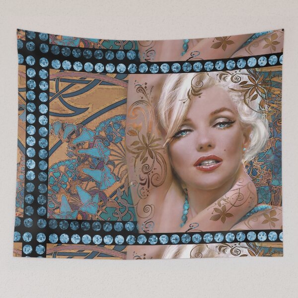 Item preview, MM mucha 2 turquoise designed and sold by TheoDanella.