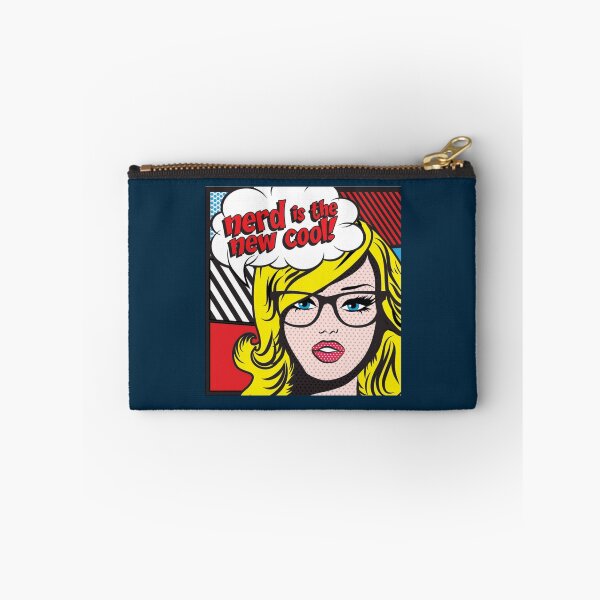 Item preview, Art Roy Lichtenstein Blonde Girl Motivational ,nerd is n the ew cool   designed and sold by MamaAwkwardd.