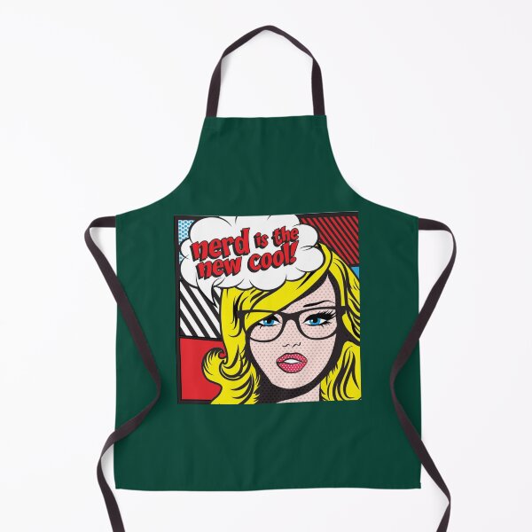 Item preview, Art Roy Lichtenstein Blonde Girl Motivational ,nerd is n the ew cool   designed and sold by MamaAwkwardd.