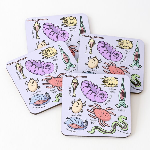 Item preview, Mostly Microscopic Creatures designed and sold by BundaBear.